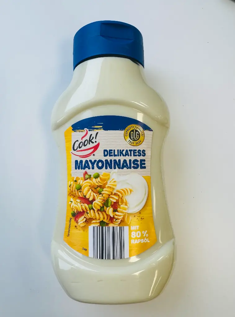 MAYONNAISE DELIKATESS mit 80% Rapsöl